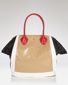 Join the color block bag party with this leather tote from Pour la Victoire. It's roomy and perfectly on-trend, so carry it to update your day-to-day purse portfolio. Join the color block bag party with this leather tote from Pour la Victoire. It's roomy and perfectly on-trend, so carry it to update your day-to-day purse portfolio.