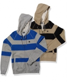 This zip-up hoodie from DC Shoes is everything you want your hoodie to be and more. Layer up! This zip-up hoodie from DC Shoes is everything you want your hoodie to be and more. Layer up!