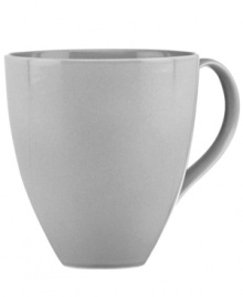 A modern balance. Create a sense of effortless urban luxury with the Matte & Shine mug, featuring a minimalist shape, slate palette and tonal banding by Donna Karan Lenox. A modern balance. Create a sense of effortless urban luxury with the Matte & Shine mug, featuring a minimalist shape, slate palette and tonal banding by Donna Karan Lenox.