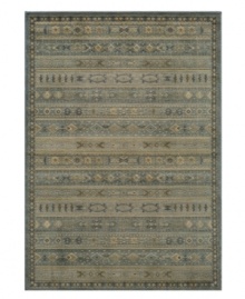 Timeless Persian-inspired designs and striking light-blue color palette that make this Momeni rug a welcome addition to any room. Drop-stitched polypropylene creates a highly durable pile while maintaining luxurious texture and depth. Timeless Persian-inspired designs and striking light-blue color palette that make this Momeni rug a welcome addition to any room. Drop-stitched polypropylene creates a highly durable pile while maintaining luxurious texture and depth.