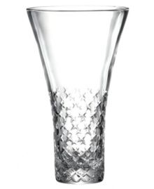 With lightly etched stars in luxe crystal, the Hollywood Hills vase from Lauren Ralph Lauren brings a touch of glamor to the living room or dining table. With lightly etched stars in luxe crystal, the Hollywood Hills vase from Lauren Ralph Lauren brings a touch of glamor to the living room or dining table.