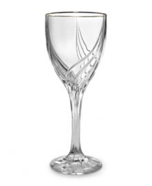 For nearly 150 years, Lenox has been renowned throughout the world as a premier designer and manufacturer of fine china, accessories, and stemware. In brilliantly faceted crystal accented with gold or platinum, the gold-accented, gracefully twirled Debut Gold bar and stemware collection provides an impeccable accompaniment to your formal china and flatware. Qualifies for Rebate For nearly 150 years, Lenox has been renowned throughout the world as a premier designer and manufacturer of fine china, accessories, and stemware. In brilliantly faceted crystal accented with gold or platinum, the gold-accented, gracefully twirled Debut Gold bar and stemware collection provides an impeccable accompaniment to your formal china and flatware. Qualifies for Rebate