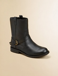 The supercross low boot is rendered in sturdy leather with a side buckle accent for a fun addition to any outfit.Slip-onLeather upperLeather liningRubber solePadded insoleImported The supercross low boot is rendered in sturdy leather with a side buckle accent for a fun addition to any outfit.Slip-onLeather upperLeather liningRubber solePadded insoleImported