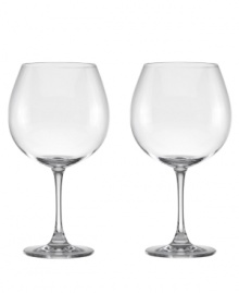 Take in all the flavors and aromas of your favorite Pinot Noir with elegant Napa Valley wine glasses. Clean lines crafted in versatile, break-resistant glass offer an easy escape to the vineyard. Qualifies for Rebate Take in all the flavors and aromas of your favorite Pinot Noir with elegant Napa Valley wine glasses. Clean lines crafted in versatile, break-resistant glass offer an easy escape to the vineyard. Qualifies for Rebate