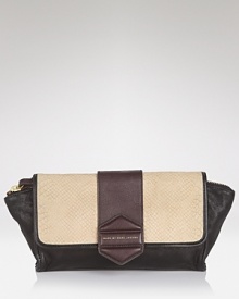 Tonal leathers might be big this season, but MARC BY MARC JACOBS' sizes the trend for day-to-night. Crafted from leather with a versatile shape, this clutch is how to pop and block it. Tonal leathers might be big this season, but MARC BY MARC JACOBS' sizes the trend for day-to-night. Crafted from leather with a versatile shape, this clutch is how to pop and block it.