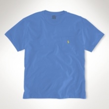 An essential short-sleeved T-shirt is designed for a classic fit in smooth, lightweight cotton jersey with a pointed patch pocket at the chest for stylish comfort. An essential short-sleeved T-shirt is designed for a classic fit in smooth, lightweight cotton jersey with a pointed patch pocket at the chest for stylish comfort.