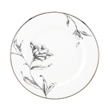This stylish platinum-banded pattern features charcoal-like florals that decorate the rim and interior of each piece. Inspired by the designs found in an artist's sketchbook, Floral Illustrations serves as the perfect canvas for any meal. This stylish platinum-banded pattern features charcoal-like florals that decorate the rim and interior of each piece. Inspired by the designs found in an artist's sketchbook, Floral Illustrations serves as the perfect canvas for any meal.