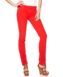 Spring is all about hot pants! In saturated shades, bright bottoms like this MICHAEL Michael Kors skinny version will lift your look!