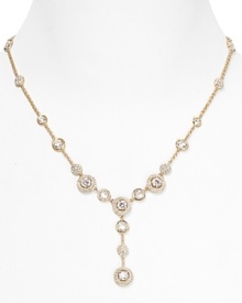 Nadri Pave Framed Y Necklace, 20