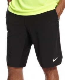 On or off the court, these Rafael Nadal Nike tennis shorts are made for serious play time.