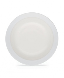 Full of possibilities, this ultra-versatile pasta bowl from Noritake's collection of Colorwave white dinnerware is crafted of hardy stoneware with a half glossy, half matte finish in pure white. Mix and match with square and coupe shapes or any of the other Colorwave dinnerware shades. Full of possibilities, this ultra-versatile pasta bowl from Noritake's collection of Colorwave white dinnerware is crafted of hardy stoneware with a half glossy, half matte finish in pure white. Mix and match with square and coupe shapes or any of the other Colorwave dinnerware shades.