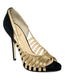 Can a strappy vamp get any cuter than Ivanka Trump's Claudine single sole evening pumps? We think not.