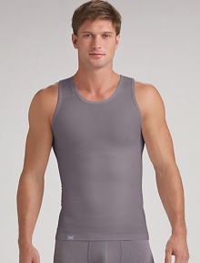 An essential underlayer or workout separate with an exclusive design that builds in physiotherapy taping techniques to gently pull the shoulders back and promote optimal alignment. Seamless stitching and targeted mesh provides a breathable, second skin fit. Micro polyester/nylon/spandex; machine wash Imported An essential underlayer or workout separate with an exclusive design that builds in physiotherapy taping techniques to gently pull the shoulders back and promote optimal alignment. Seamless stitching and targeted mesh provides a breathable, second skin fit. Micro polyester/nylon/spandex; machine wash Imported