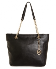 Gleaming with goldtone hardware in 3 colors or glazed python, this chic Venus leather tote from MICHAEL Michael Kors offers classic elegance in all its effortlessness. Gleaming with goldtone hardware in 3 colors or glazed python, this chic Venus leather tote from MICHAEL Michael Kors offers classic elegance in all its effortlessness.