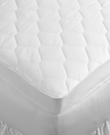 Dream in comfort. Featuring rows of individual memory foam springs for personalized support, the Homedics Thera-P mattress topper transforms your bed into a soothing oasis. Featuring 4 of layering support with stabilizing memory foam core and a 300-thread count cotton cover with mesh ventilated sides for cooling relief. Dream in comfort. Featuring rows of individual memory foam springs for personalized support, the Homedics Thera-P mattress topper transforms your bed into a soothing oasis. Featuring 4 of layering support with stabilizing memory foam core and a 300-thread count cotton cover with mesh ventilated sides for cooling relief.