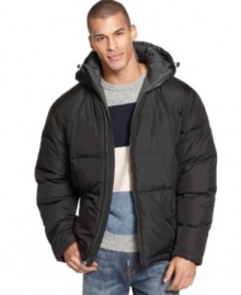 Step up your outwear options with London Fog's down-filled staple to get you through the season in style.