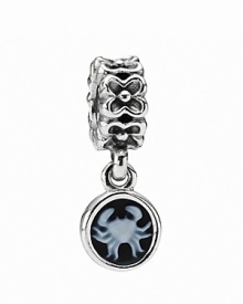 Celebrate your Zodiac sign with PANDORA's ethereal agate cameo charm. Celebrate your Zodiac sign with PANDORA's ethereal agate cameo charm.