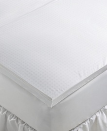 Dream peacefully with this three piece latex comfort topper from Sealy®, featuring three layers of ventilated latex foam and a pure 230-thread count cotton cover for superior relaxation. Dream peacefully with this three piece latex comfort topper from Sealy®, featuring three layers of ventilated latex foam and a pure 230-thread count cotton cover for superior relaxation.