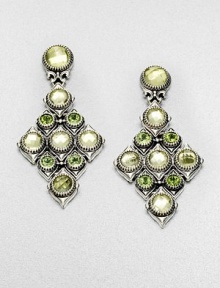 EXCLUSIVELY AT SAKS. From the Irma Collection. Faceted lemon citrine and peridot stones in a lovely cascade design. Lemon citrine and peridotSterling silverDrop, about 2.25Post backImported EXCLUSIVELY AT SAKS. From the Irma Collection. Faceted lemon citrine and peridot stones in a lovely cascade design. Lemon citrine and peridotSterling silverDrop, about 2.25Post backImported