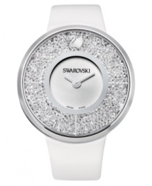 Dress to impress with the infinite sparkle of this luxurious Crystalline watch from Swarovski.