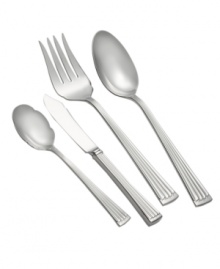 An inspired nod to the celebrated bridal designs of Monique Lhullier, this elegant 4-piece hostess set makes every dining occasion more special. Beautifully rendered in 18/10 stainless steel. An inspired nod to the celebrated bridal designs of Monique Lhullier, this elegant 4-piece hostess set makes every dining occasion more special. Beautifully rendered in 18/10 stainless steel.