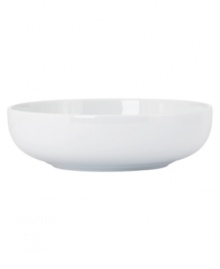 Clean up your table with the minimalist shapes and pure white glaze of Dansk's Arabesque White dinnerware. Dishes like this pasta bowl combine unparalleled versatility and less-is-more style with durability for daily use. (Clearance) Clean up your table with the minimalist shapes and pure white glaze of Dansk's Arabesque White dinnerware. Dishes like this pasta bowl combine unparalleled versatility and less-is-more style with durability for daily use. (Clearance)