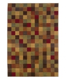 A colorful patchwork of deep and gentle hues, this rug adds an air of exuberance to any room. Making brilliant use of sharp geometry, the small square pattern will be a natural accompaniment to the lines of your décor. Stylish and built for durability, this rug is designed for maximum sophistication and minimum upkeep. A colorful patchwork of deep and gentle hues, this rug adds an air of exuberance to any room. Making brilliant use of sharp geometry, the small square pattern will be a natural accompaniment to the lines of your décor. Stylish and built for durability, this rug is designed for maximum sophistication and minimum upkeep.