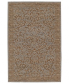 Rich in detail, stunning in color. The Shelley area rug from Karastan brings brilliant design to your floor with traditional, romantic florals and latticework in luxurious and durable New Zealand wool. Made in the USA.