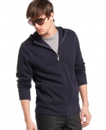 Grab this sweater from Kenneth Cole for those days when you want to feel relaxed but still look put together. Grab this sweater from Kenneth Cole for those days when you want to feel relaxed but still look put together.