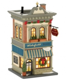 Avid readers flock to Wakefield Books for Shakespeare, Twain, Austen and more during the big holiday sale. Tasteful decorations create an inviting place to get lost in an adventure or solve a mystery. From Department 56.