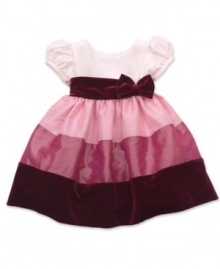 She'll be the prettiest girl on the block no matter what the occasion in this lovely dress from Rare Editions. She'll be the prettiest girl on the block no matter what the occasion in this lovely dress from Rare Editions.