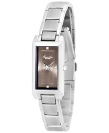 A simple brown dial takes this classic Kenneth Cole New York to new, elegant heights.