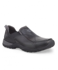 Rugged enough for any outdoor expedition, these comfortable slip-on men's casual shoes from Timberland effortlessly outfit you for all kinds of weekend fun. Rugged enough for any outdoor expedition, these comfortable slip-on men's casual shoes from Timberland effortlessly outfit you for all kinds of weekend fun.