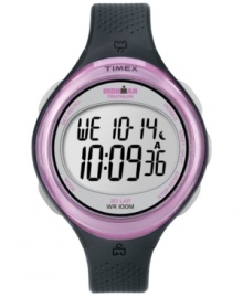 Feminine styling with functions needed by athletes everywhere: an Ironman watch by Timex.