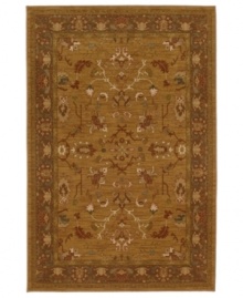Vintage tones are arranged in a transitional floral motif upon this Cornwall area rug from Karastan's Bellingham collection, adding a perfect accent to classic and modern decors alike. Made in the USA of pure New Zealand wool. Vintage tones are arranged in a transitional floral motif upon this Cornwall area rug from Karastan's Bellingham collection, adding a perfect accent to classic and modern decors alike. Made in the USA of pure New Zealand wool.