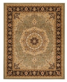 Evoking the look of ancient Persian textiles, the Majesty area rug from Safavieh incorporates decadent colorization with impeccable designs. Crafted in Turkey of heat-set polypropylene for long-lasting endurance and sheer color brilliance. (Clearance) Evoking the look of ancient Persian textiles, the Majesty area rug from Safavieh incorporates decadent colorization with impeccable designs. Crafted in Turkey of heat-set polypropylene for long-lasting endurance and sheer color brilliance. (Clearance)