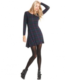 Plaid adds major fall flair to this Cynthia Rowley dress -- a must-have from her capsule collection, Print Edition!