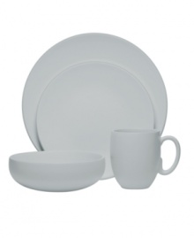 With a powdery matte finish and clean modern shapes, the Naturals place settings from designer Vera Wang brings minimalism to the table with chic style. In a serene shade of gray to complement sleek, casual settings. With a powdery matte finish and clean modern shapes, the Naturals place settings from designer Vera Wang brings minimalism to the table with chic style. In a serene shade of gray to complement sleek, casual settings.