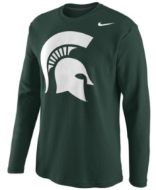 Keep the momentum moving forward with a show of support for your favorite team in this Michigan State Spartans NCAA thermal shirt. Keep the momentum moving forward with a show of support for your favorite team in this Michigan State Spartans NCAA thermal shirt.