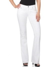 Enjoy effortlessly chic style in low-rise Sausalito jeans from MICHAEL Michael Kors. A hint of stretch provides a flattering fit you'll love!