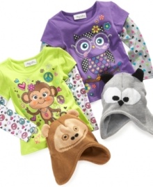 Sugary sweetness comes in pairs. Belle du Jour adorns her day-to-day style with cute-as-ever animal characters. Sugary sweetness comes in pairs. Belle du Jour adorns her day-to-day style with cute-as-ever animal characters.