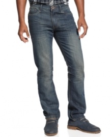 A slim fit and a classic denim design make these Ring of Fire jeans a perfect pair. A slim fit and a classic denim design make these Ring of Fire jeans a perfect pair.
