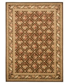 Safavieh encapsulates the beauty and detail of time-honored Persian designs in the intricate Lyndhurst area rug. Crafted from soft polypropylene, this rug radiates timeless allure with the added convenience of easy-care construction. (Clearance)