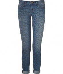 Take a wild stance on this seasons penchant for printed pants with Current Elliotts cool cuffed leopard print jeans - Classic five-pocket style, zip fly, button closure, belt loops, rolled cuffs - Form-fitting - Pair with chunky knits and flats, or dress up with feminine tops and statement heels Take a wild stance on this seasons penchant for printed pants with Current Elliotts cool cuffed leopard print jeans - Classic five-pocket style, zip fly, button closure, belt loops, rolled cuffs - Form-fitting - Pair with chunky knits and flats, or dress up with feminine tops and statement heels