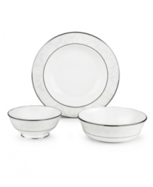 Wink at tradition. The Bonnabel Place pasta bowl/rim soup gives classic paisley china a modern makeover. Play with patterns and textures to fashion a rich, luxurious look of your own. Shown back. Wink at tradition. The Bonnabel Place pasta bowl/rim soup gives classic paisley china a modern makeover. Play with patterns and textures to fashion a rich, luxurious look of your own. Shown back.