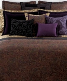 Antique-inspired paisley print upon this soft fitted sheet lends an earthy, romantic look to the New Bohemian bedding collection from Lauren by Ralph Lauren. Antique-inspired paisley print upon this soft fitted sheet lends an earthy, romantic look to the New Bohemian bedding collection from Lauren by Ralph Lauren.
