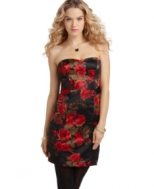 The Vivica dress from GUESS? is party-perfect for a hot date. Pair it with a classic black pump for effortless elegance! The Vivica dress from GUESS? is party-perfect for a hot date. Pair it with a classic black pump for effortless elegance!