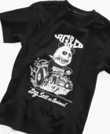 Natural instincts. Cater to his wild side with this comfy t-shirt from LRG. Natural instincts. Cater to his wild side with this comfy t-shirt from LRG.