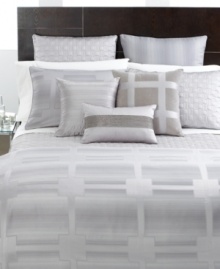 The Meridian Quartz quilted sham incorporates lush geometry with soft shimmering fabric. Coordinate with the Meridian Quartz bedding collection for added texture. The Meridian Quartz quilted sham incorporates lush geometry with soft shimmering fabric. Coordinate with the Meridian Quartz bedding collection for added texture.