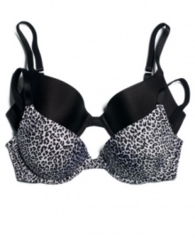 Feeling formal? Or feeling frisky? All your bases are covered with this pack of two push-up bras from Wonderbra. Style #X944 Feeling formal? Or feeling frisky? All your bases are covered with this pack of two push-up bras from Wonderbra. Style #X944